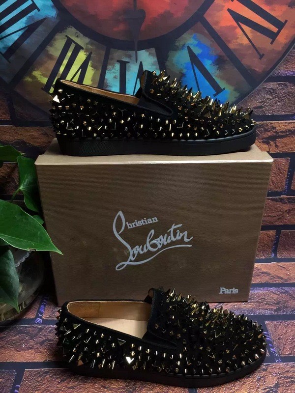 Super High End Christian Louboutin Flat Sneaker Low Top(With Receipt) - 0089