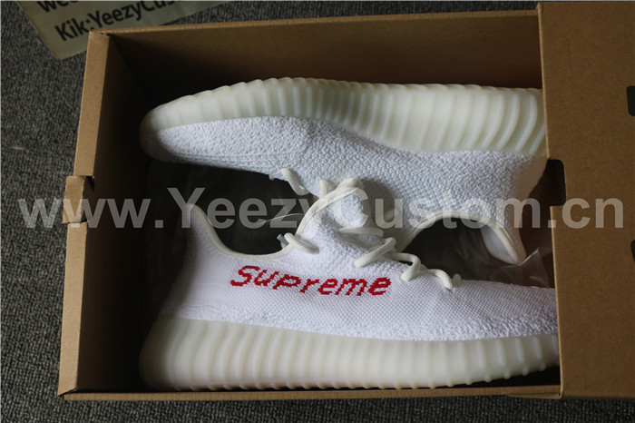 Authentic Adidas Yeezy Boost 350 White Supreme
