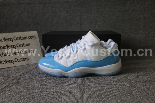 Authentic Air Jordan 11 Retro Low  UNC