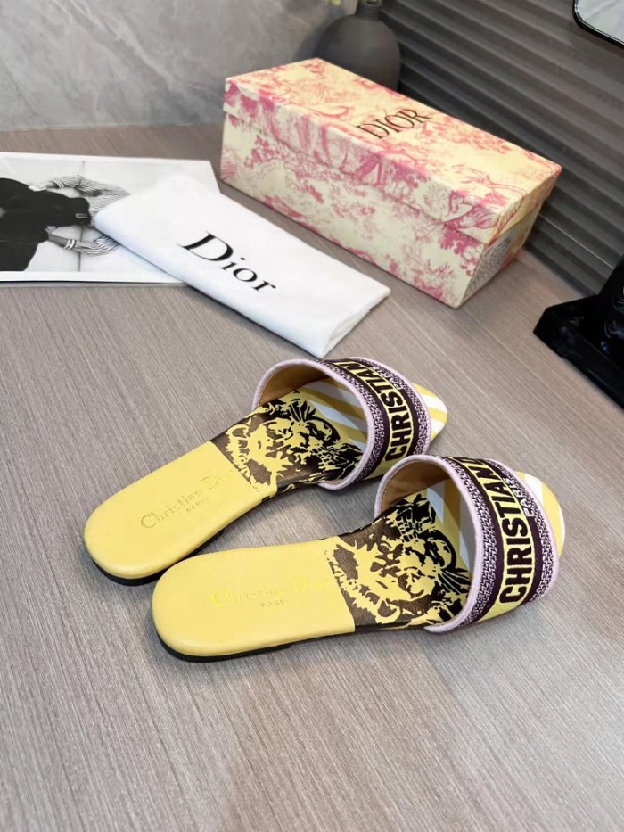 Dior Slipper Women Shoes 0012（2022）