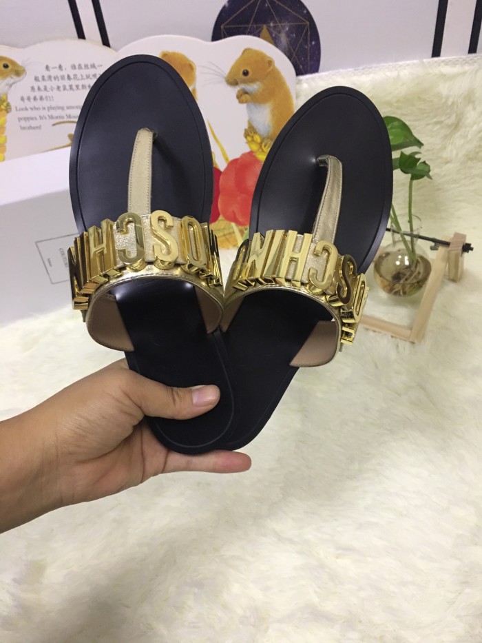 MOSCHINO Slipper Women Shoes 0014（2021）