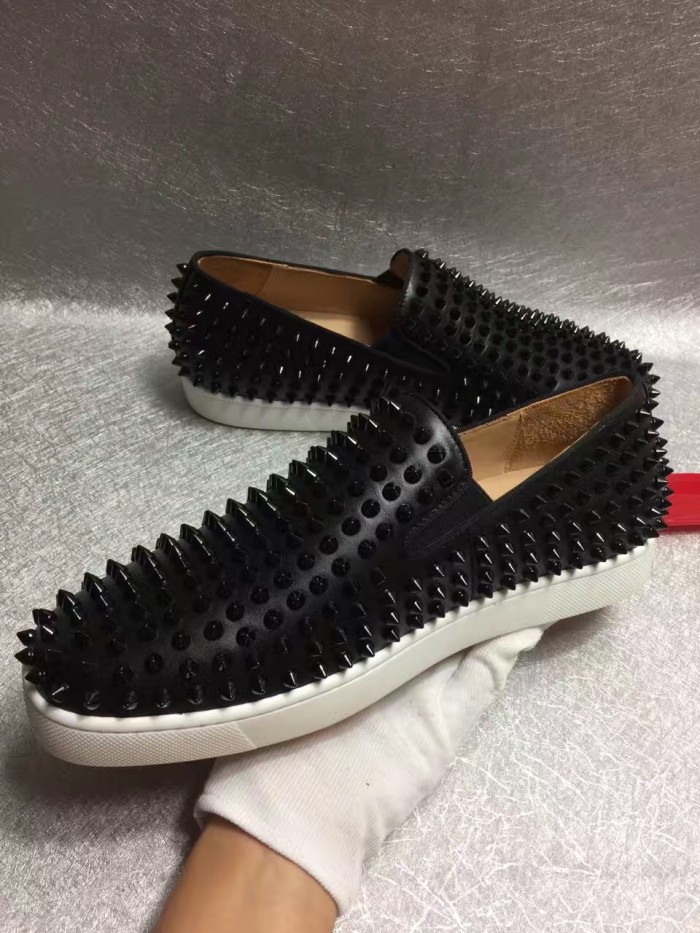 Super High End Christian Louboutin Flat Sneaker Low Top(With Receipt) - 0117