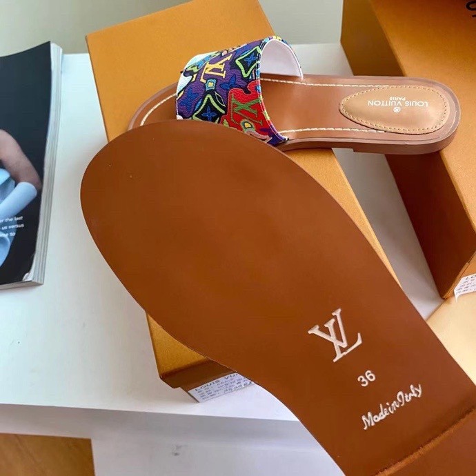 LV Slipper Women Shoes 0033（2021）