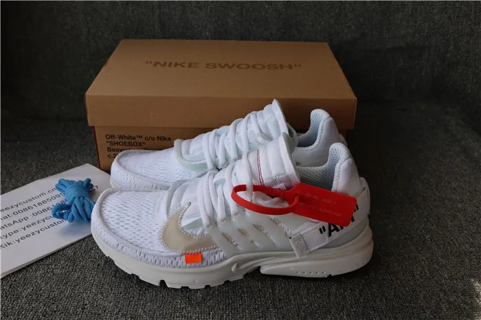 Authentic Off White X Nike Presto White