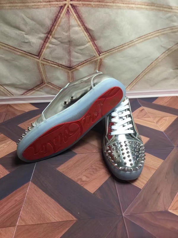 Super High End Christian Louboutin Flat Sneaker Low Top(With Receipt) - 0044