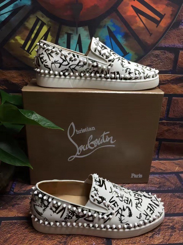 Super High End Christian Louboutin Flat Sneaker Low Top(With Receipt) - 0078