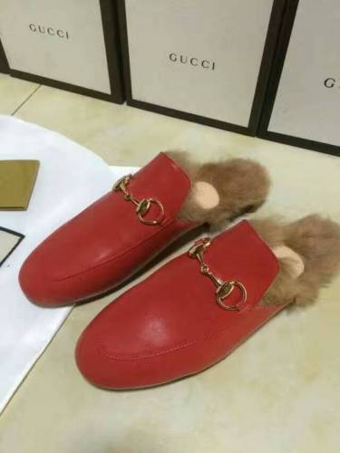 Gucci Hairy slippers 0015