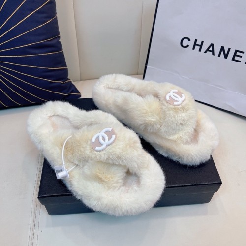 Chanel Hairy slippers 004 (2022)