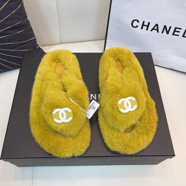 Chanel Hairy slippers 007 (2022)