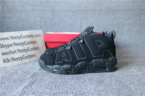Nike Air More Uptempo Triple Black