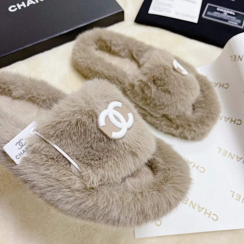 Chanel Hairy slippers 0010 (2022)