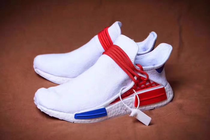 Authentic Adidas NMD Human Race French Blue Custom Made