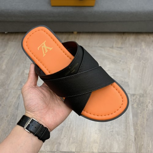 LV Slipper men Shoes 0060（2021）