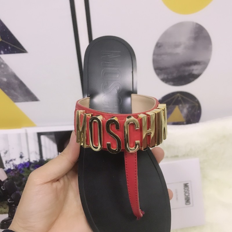 MOSCHINO Slipper Women Shoes 0011（2021）
