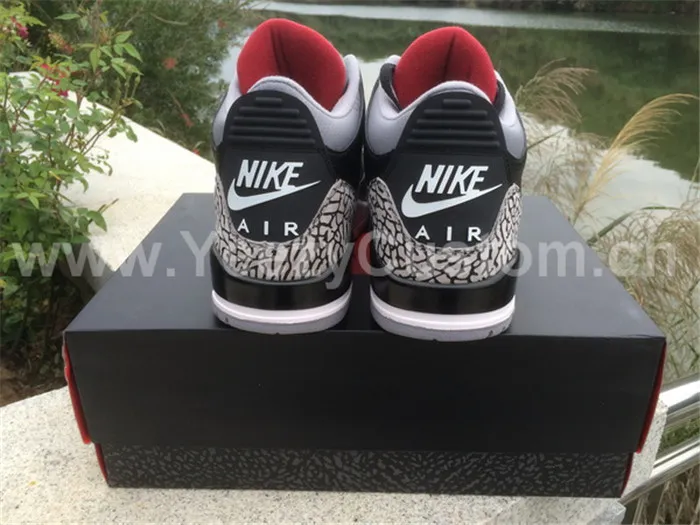 Authentic Air Jordan 3'88 “Black Cement”