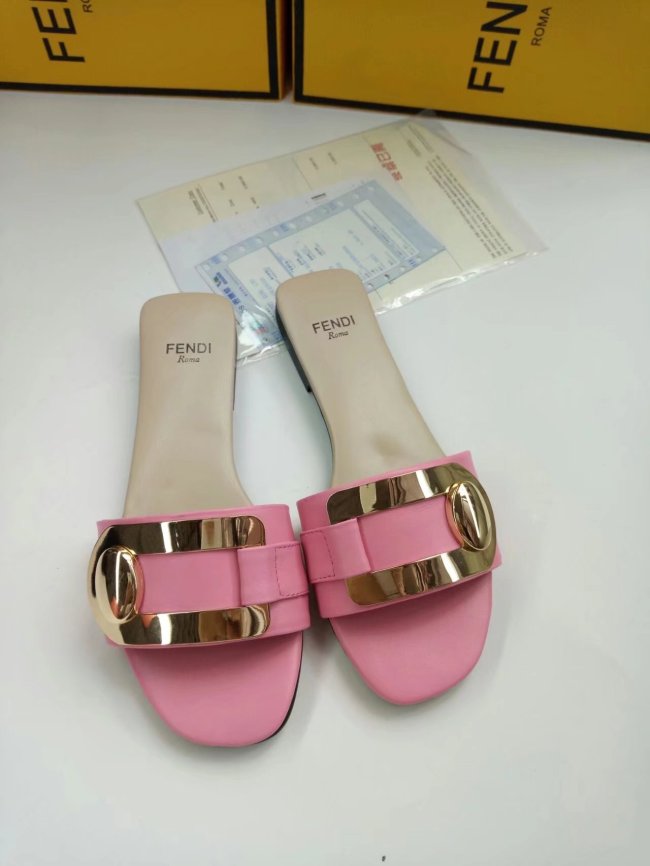 Fendi Slipper Women Shoes 0030