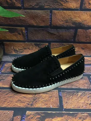 Super High End Christian Louboutin Flat Sneaker Low Top(With Receipt) - 0086