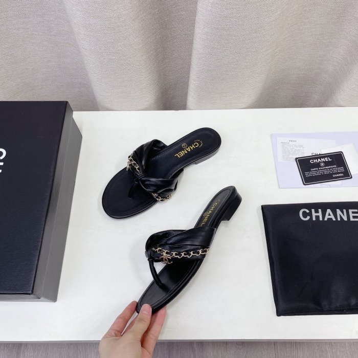 Chanel Slippers Women shoes 0053 (2022)