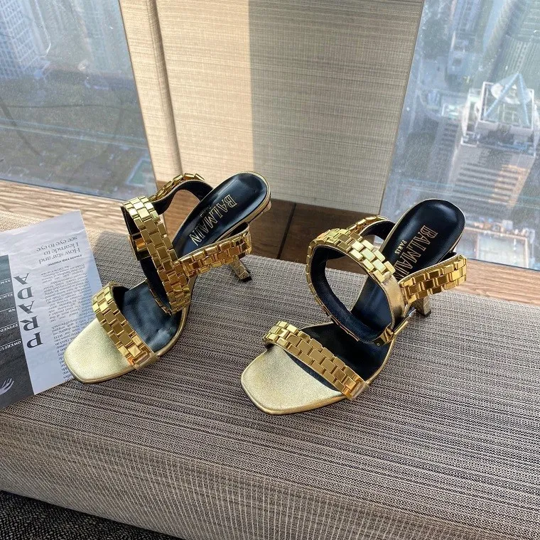 Balmain Slipper Women Shoes 006（2022）