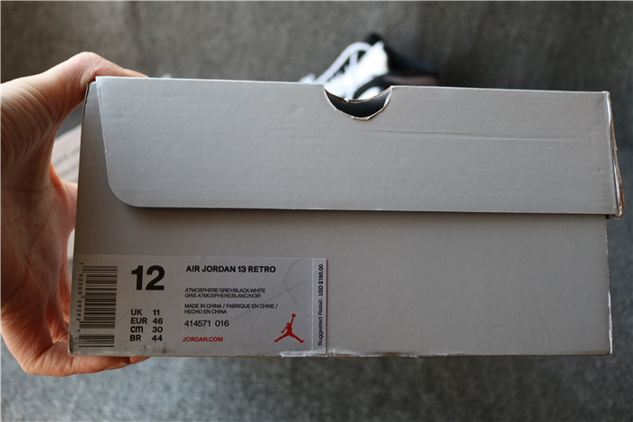 Authentic Air Jordan 13 Retro Atmosphere Grey
