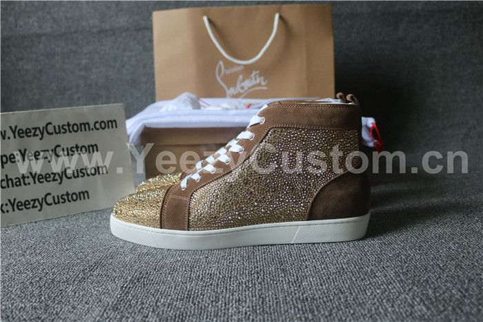 Super High End Christian Louboutin Flat Sneaker High Top(With Receipt) - 0050