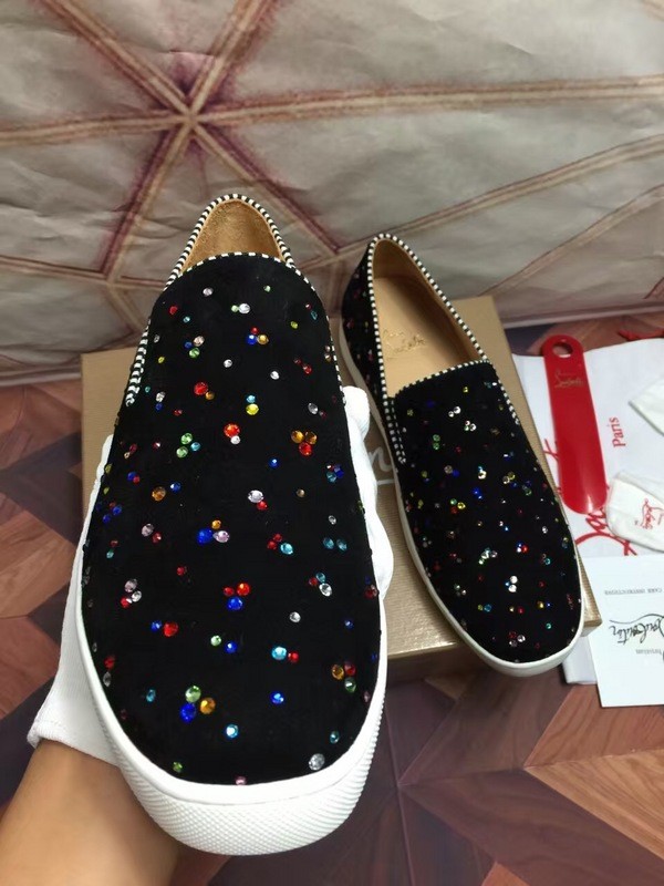 Super High End Christian Louboutin Flat Sneaker Low Top(With Receipt) - 0031