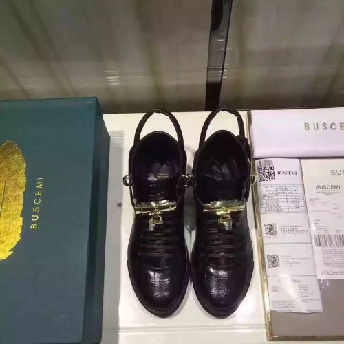 Super High End Buscemi Men Shoes-006