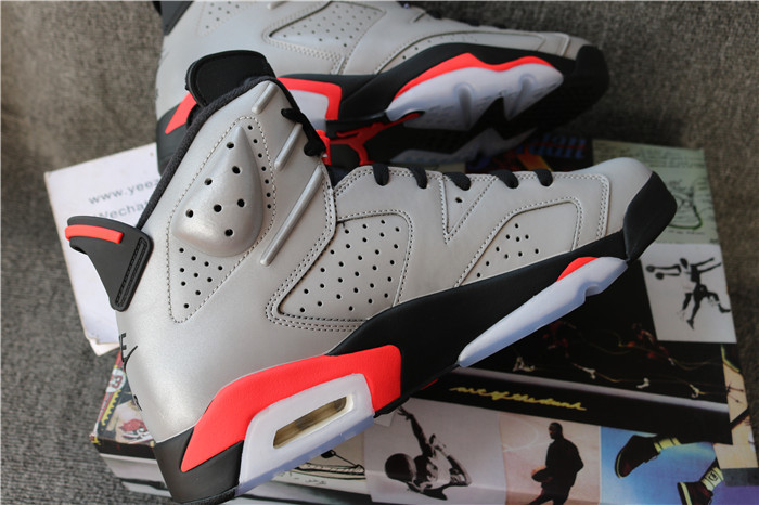 Authentic Air Jordan 6 3M Reflective Infrared