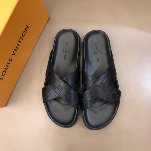 LV Slipper men Shoes 0020（2021）