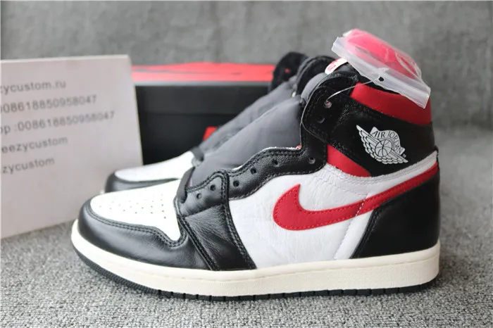 Authentic Air Jordan 1 High OG Gym Red Nike Pair