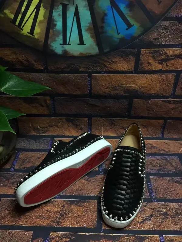 Super High End Christian Louboutin Flat Sneaker Low Top(With Receipt) - 0073