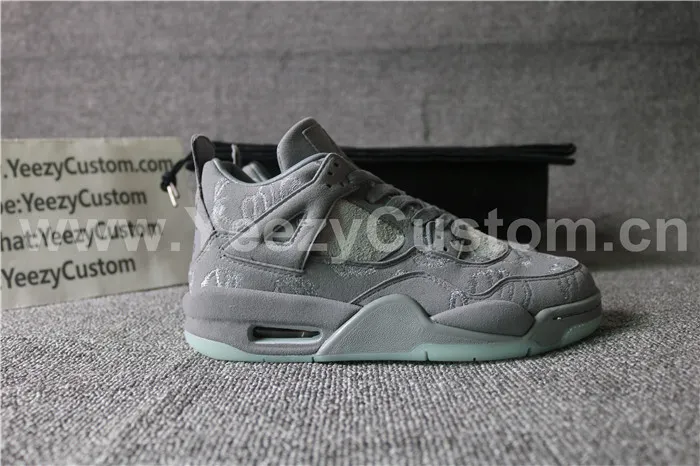 Kaws X Jordan 4 Cool Grey GS