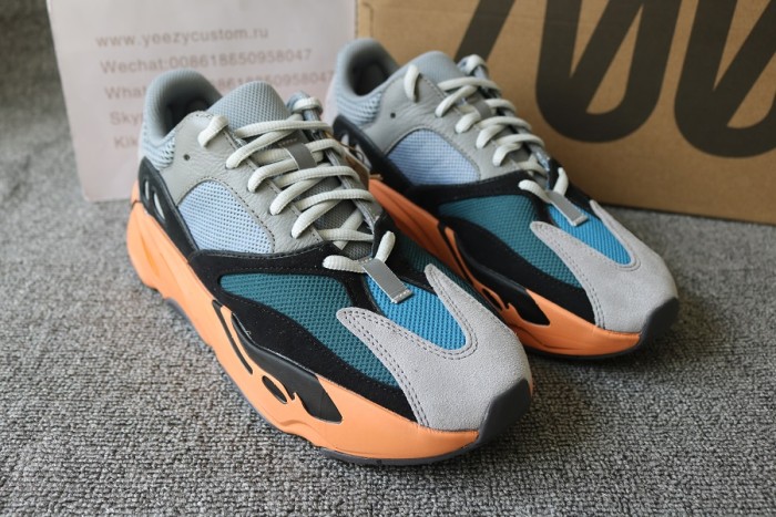 Authentic Adidas Yeezy Boost 700 Wash Orange Men Shoes