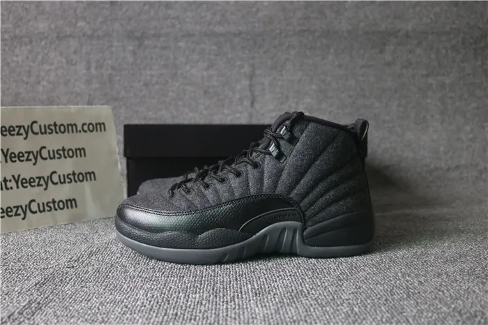 Authentic Air Jordan 12 GS Wool