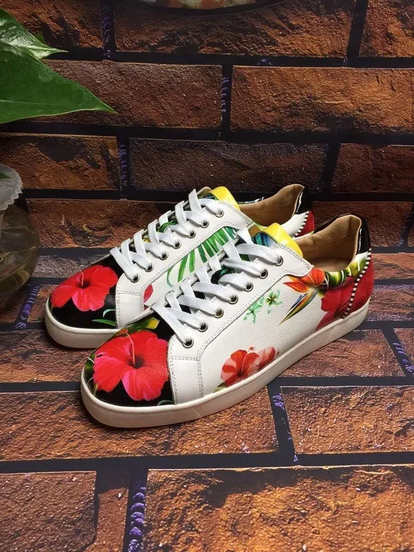 Super High End Christian Louboutin Flat Sneaker Low Top(With Receipt) - 0059