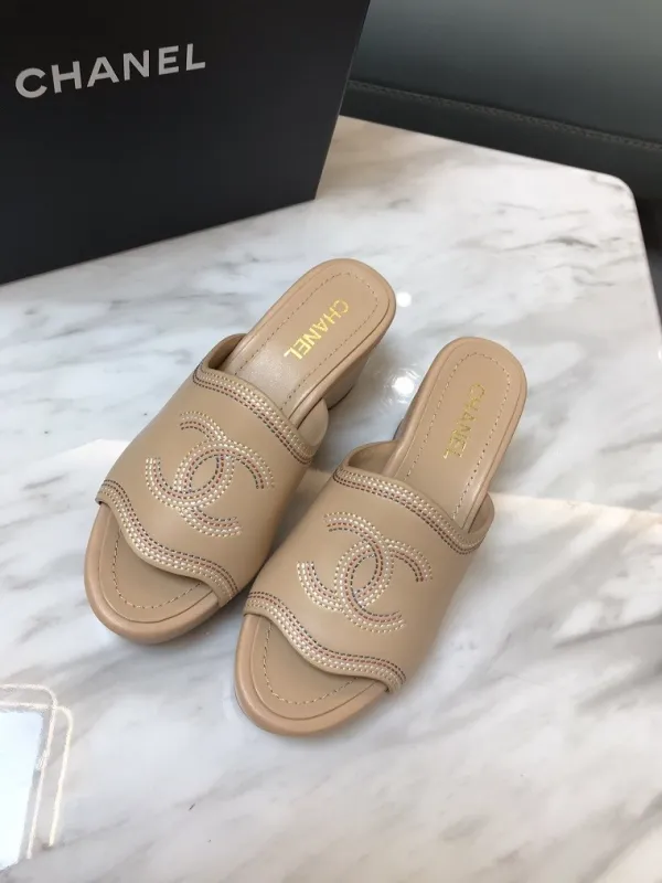Chanel Slippers Women shoes 0016 (2022)