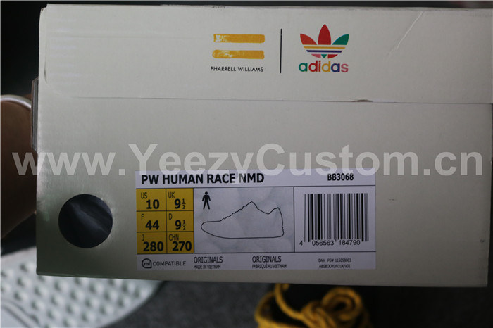 Authentic Pharrell x adidas NMD Human Race Black