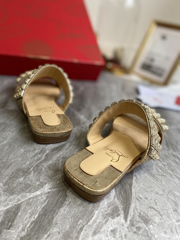 Christian Louboutin Slipper Women Shoes 003（2022）