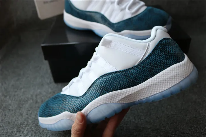 Authentic Air Jordan 11 Low Snakeskin