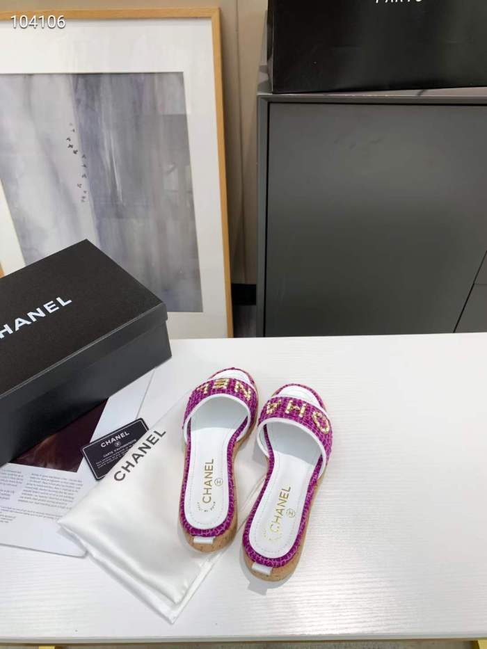 Chanel Slipper Women Shoes 0040（2021）