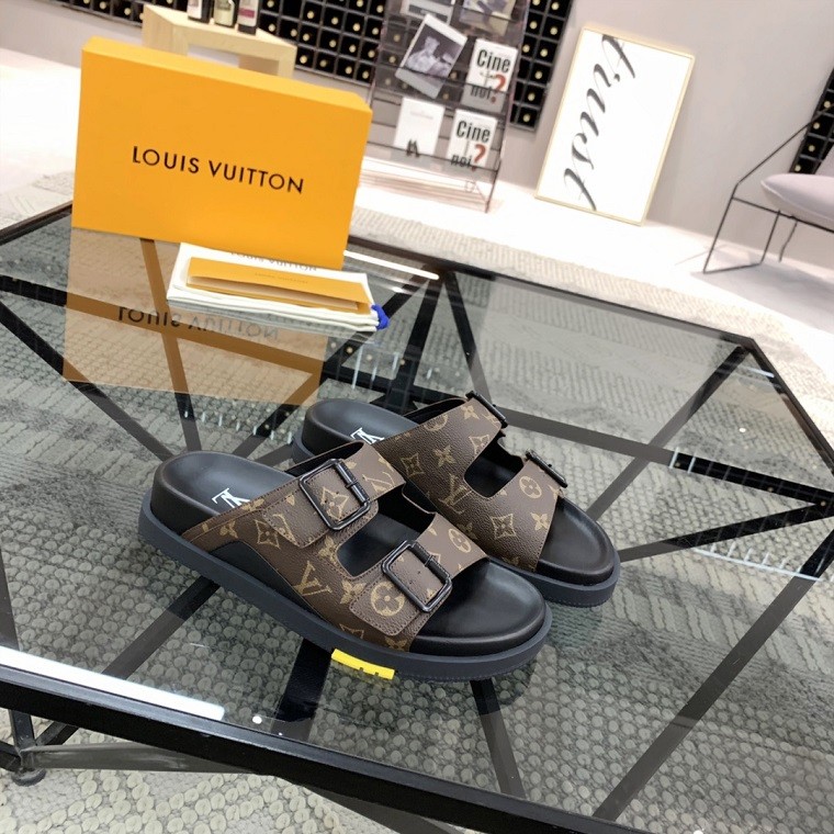 LV Slippers Men Shoes 0018（2022）