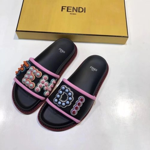 Fendi Slipper Women Shoes 0012