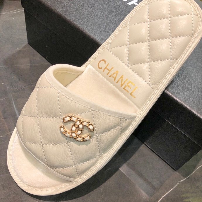 Chanel Slipper Women Shoes 0032（2021）