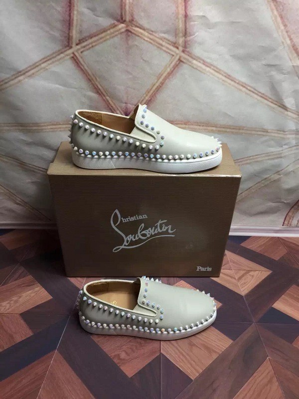 Super High End Christian Louboutin Flat Sneaker Low Top(With Receipt) - 0018