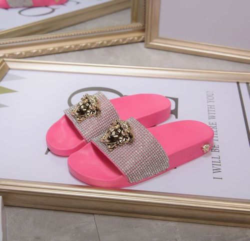 Versace Slipper Women Shoes-004