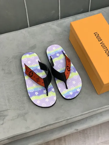 LV Slipper men Shoes 0089（2021）