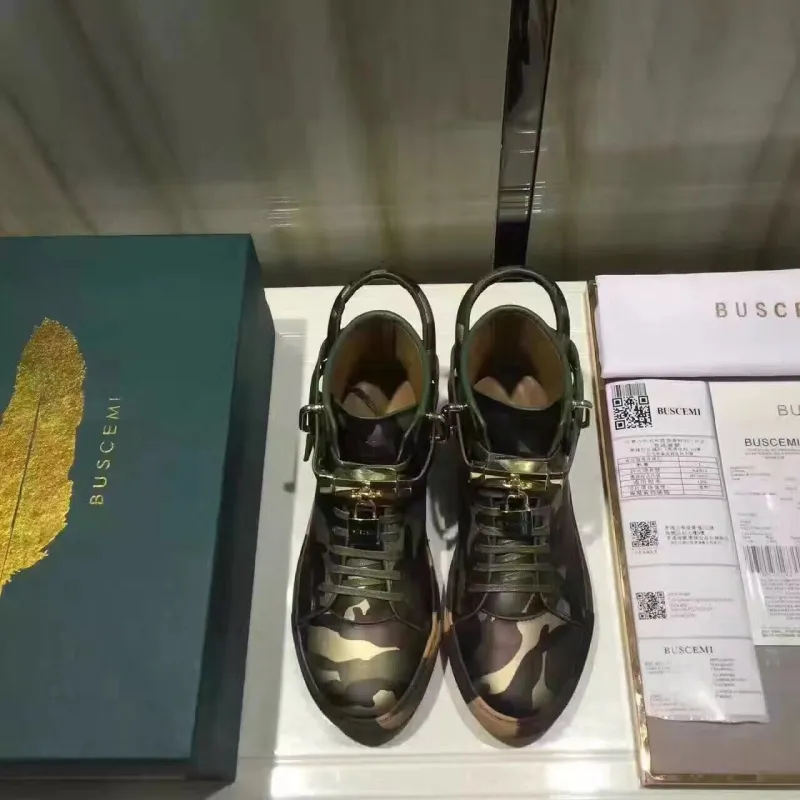Super High End Buscemi Men Shoes-008