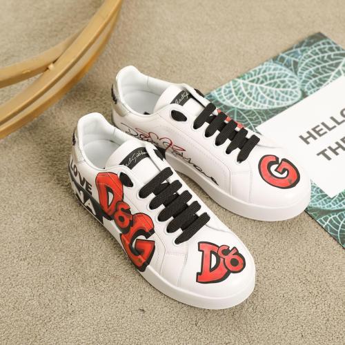 Dolce&Gabbana Studded Suede & Nylon Men and Women Sneakers-021