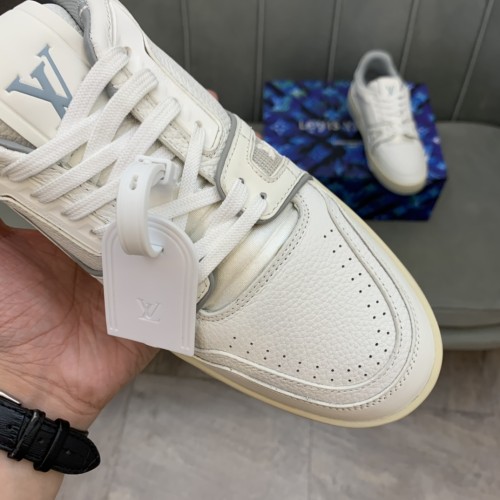 LV Single shoes Men Shoes 0034 (2021）