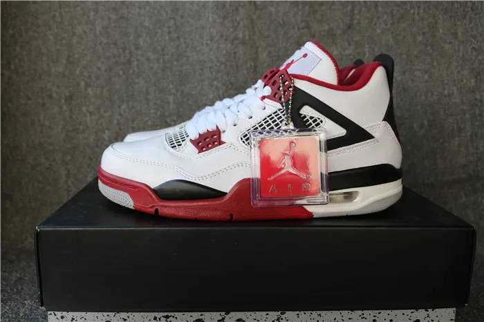 Authentic Air Jordan 4 Fire Red